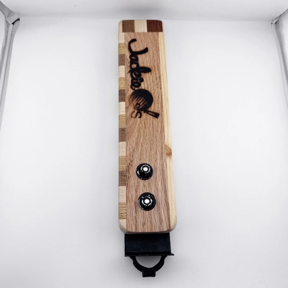 Jackie Os Brewery Wood Tap Handle Athens Ohio Craft‎ Beer Knob Keg Draft Pull